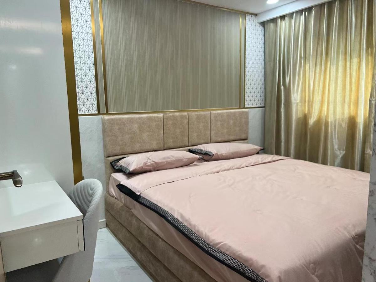 Romantic Beach Apartment芭堤雅水系高档酒店式公寓可做饭 جومتين بيتش المظهر الخارجي الصورة